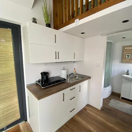Domki Krynica Zdroj, Lesna Przystan - Tiny House Na Stoku Exterior photo