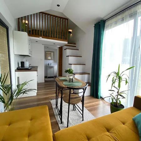 Domki Krynica Zdroj, Lesna Przystan - Tiny House Na Stoku Exterior photo