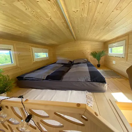 Domki Krynica Zdroj, Lesna Przystan - Tiny House Na Stoku Exterior photo