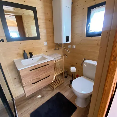 Domki Krynica Zdroj, Lesna Przystan - Tiny House Na Stoku Exterior photo