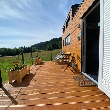 Domki Krynica Zdroj, Lesna Przystan - Tiny House Na Stoku Exterior photo
