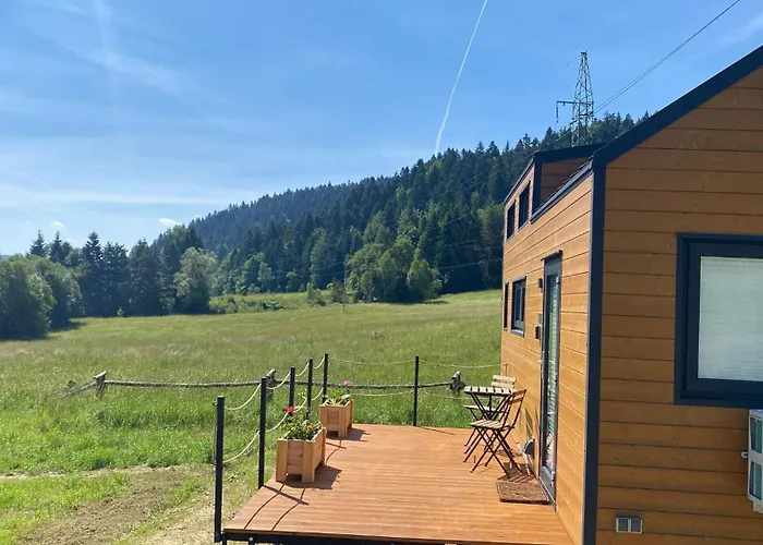 Domki Krynica Zdroj, Lesna Przystan - Tiny House Na Stoku