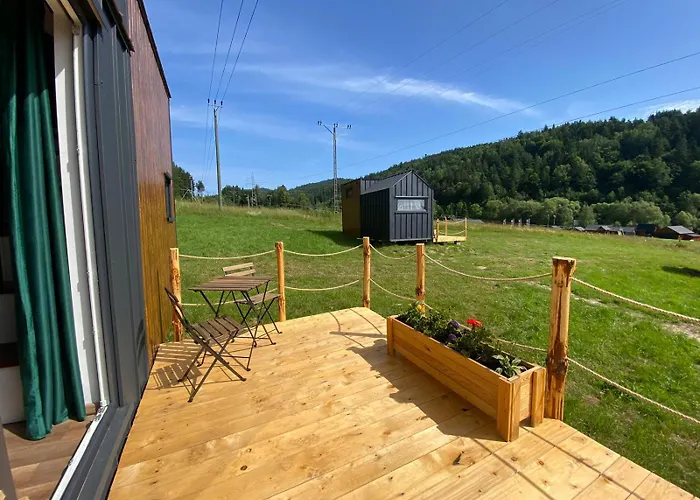 Domki Krynica Zdroj, Lesna Przystan - Tiny House Na Stoku