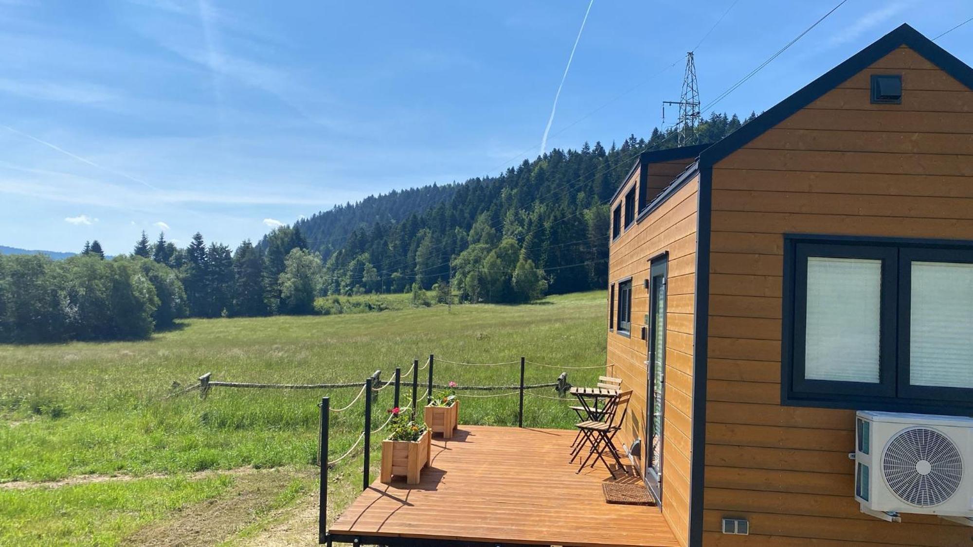 Zdroj, Lesna Przystan - Tiny House Na Stoku * Krynica Zdroj